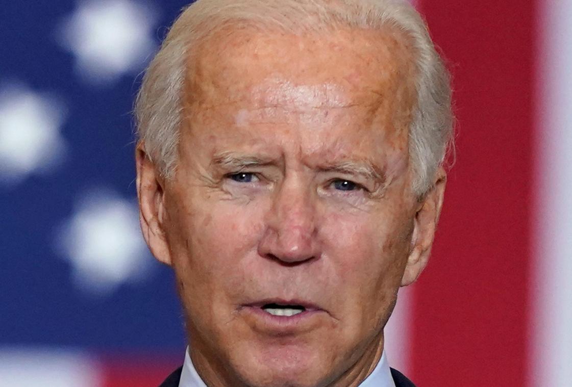 <p>Auch am Mittwochmorgen noch gut im Rennen, der Kompromisskandidat und Hoffnungsträger vieler Demokraten weltweit: Joe Biden</p>
