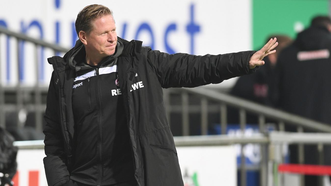 <p>Steht unter Beschuss: Köln-Coach Markus Gisdol.</p>