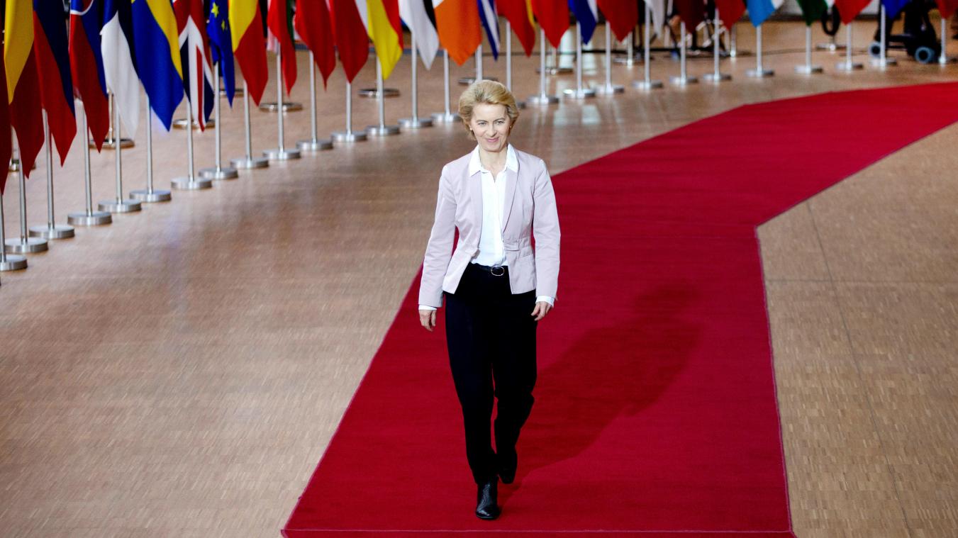 <p>Die damals noch designierte EU-Kommissionspräsidentin Ursula von der Leyen beim EU-Gipfel in Brüssel im Oktober 2019: Ein Jahr nach ihrem Amtsantritt ist ihr Überthema Klimaschutz noch da, auch ihre Ambition für ein Europa mit internationalem Gewicht. Nur die Welt ist eine völlig andere.</p>