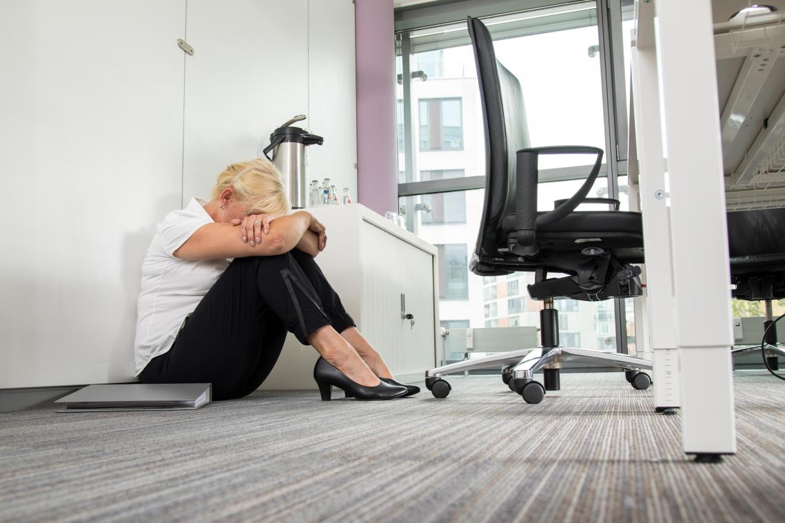 <p>Arbeitsunfähig: Jeder Vierte leidet psychisch</p>
