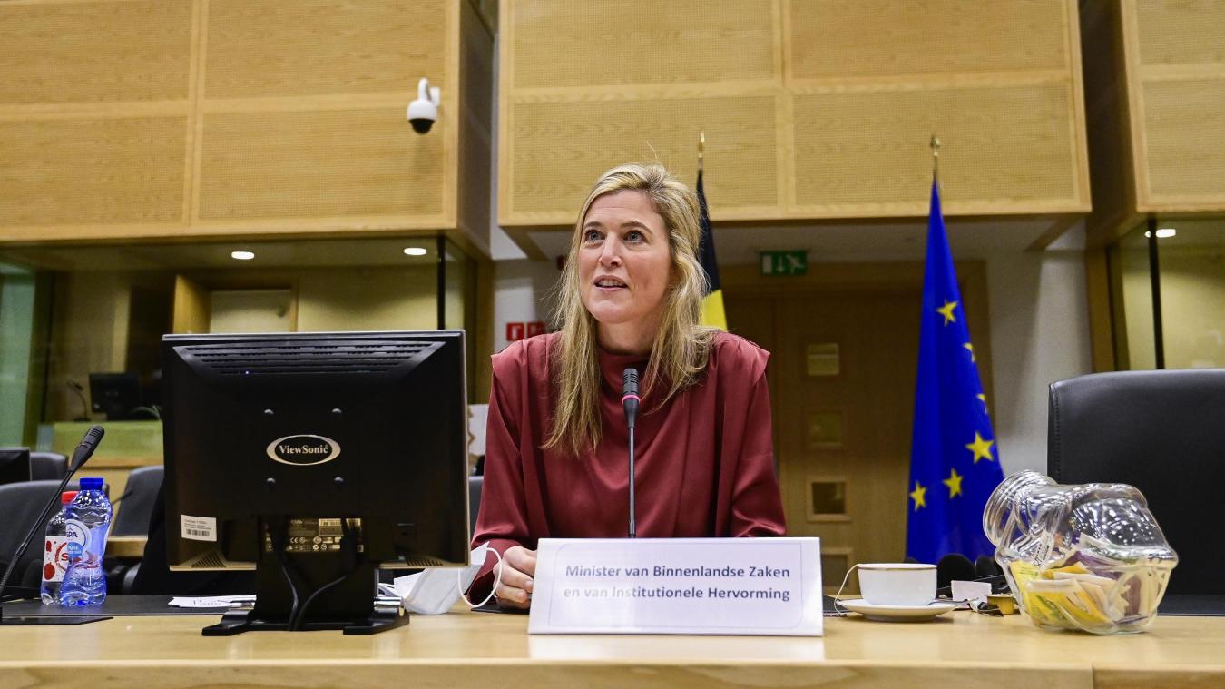 <p>Innenministerin Annelies Verlinden</p>