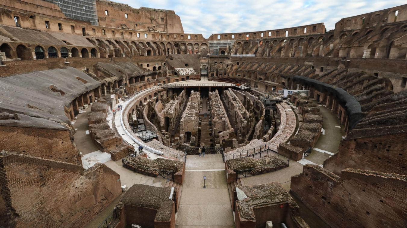 <p>Das fast menschenleere Kolosseum in Rom während der Corona-Pandemie. Reise-Rückkehrer werden in Belgien stärker kontrolliert</p>