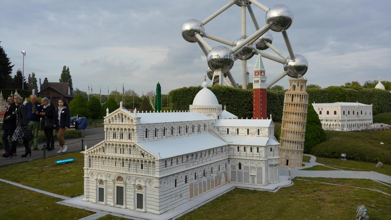 <p>Mini-Europa am Fuße des Atomiums zeigt Europa als Miniaturwelt.</p>