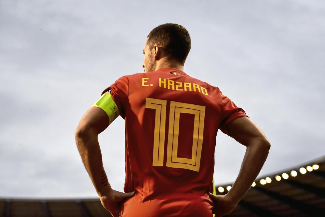 <p>Belgien (hier Eden Hazard) soll seine Gruppenspiele in Kopenhagen und Sankt Petersburg austragen.</p>