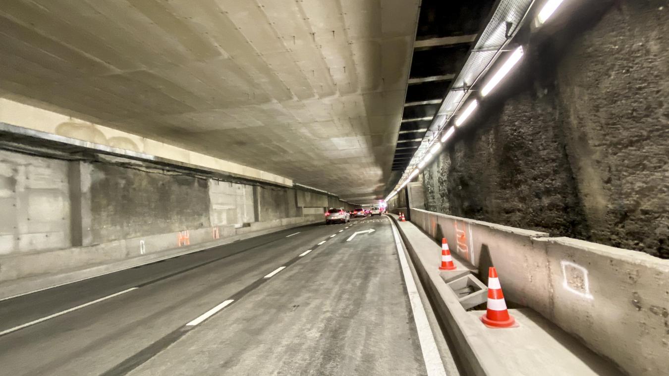 <p>Heute heißt er noch Leopold-II-Tunnel. Bald erhält er einen Frauennamen.</p>