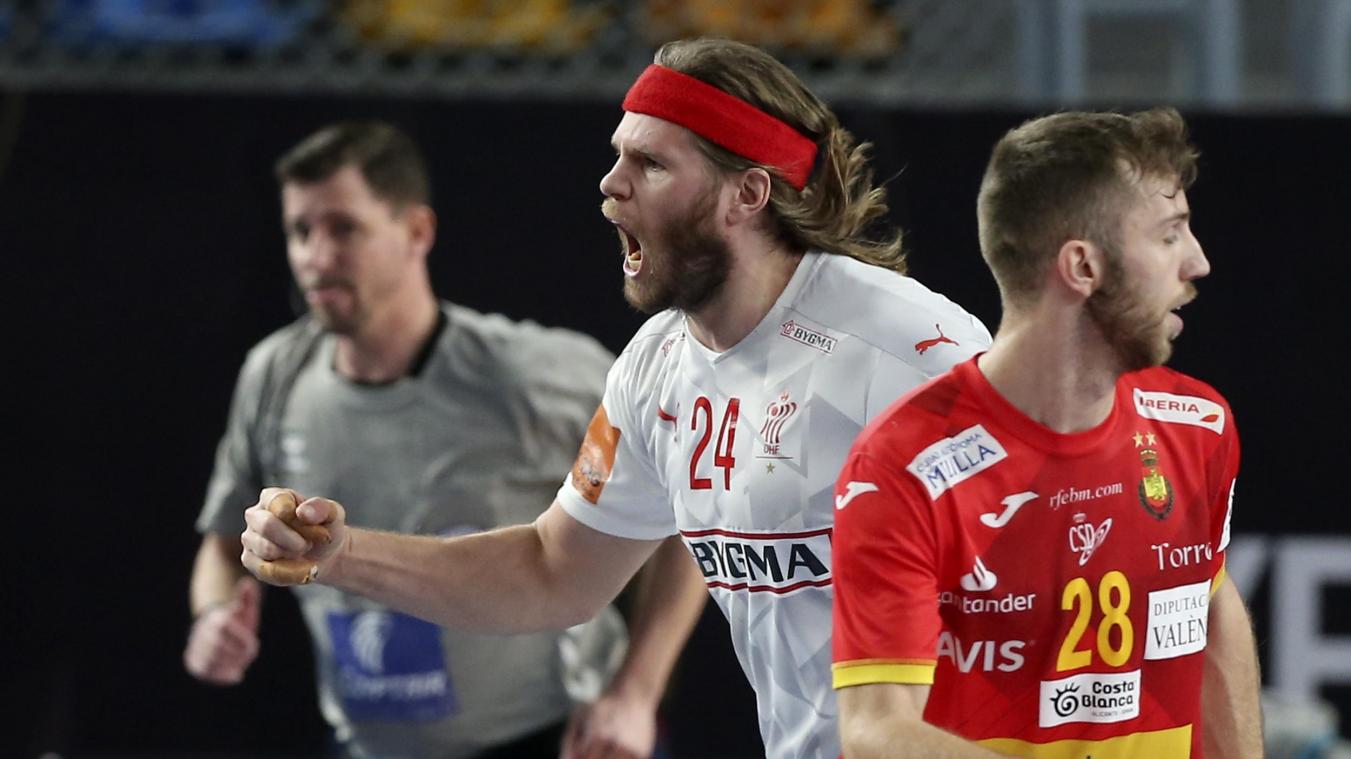<p>Mikkel Hansen und die Dänen setzten sich in einem dramatischen Spiel gegen Spanien durch.</p>