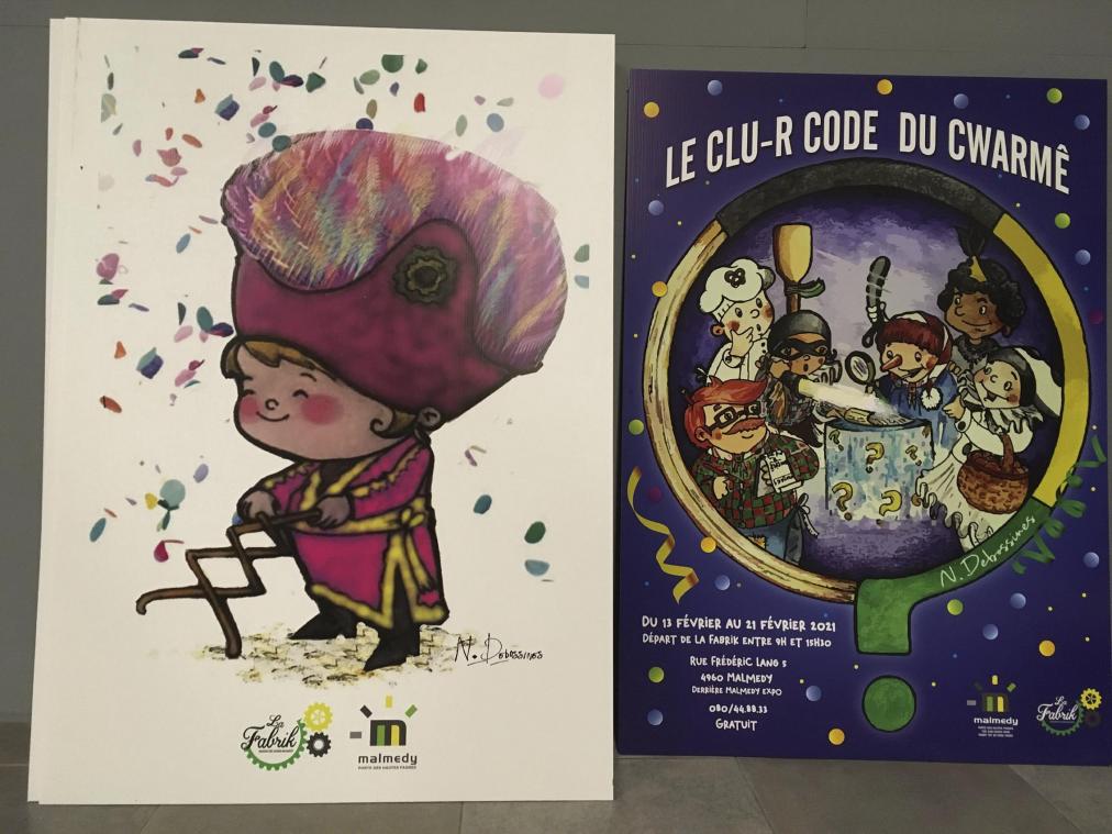 <p>„Le Clu-R Code du Cwarmê“ heißt das Suchspiel, das die Teilnehmer quer durch die Stadt führt.</p>