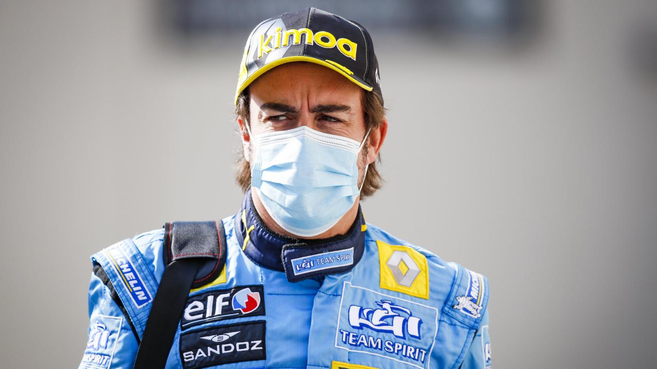 <p>Fernando Alonso hat sich bei einem Radunfall verletzt.</p>