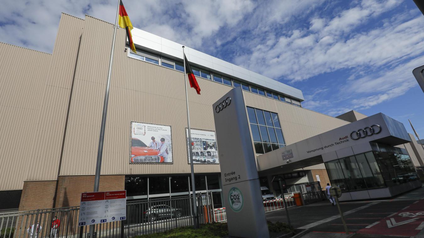 <p>Das Audi-Werk in der Brüsseler Gemeinde Forest.</p>