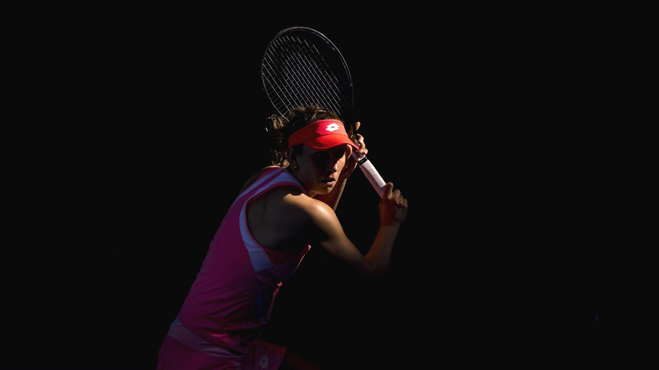 <p>Elise Mertens zog im Eiltempo in das Achtelfinale der Australian Open ein.</p>