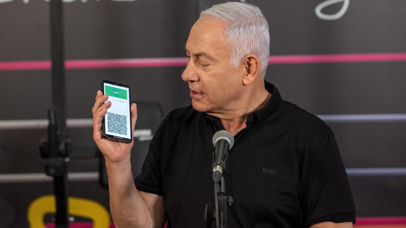 <p>„Der Grüne Pass öffnet das Land schrittweise wieder“, sagte Regierungschef Benjamin Netanjahu am Samstagabend.</p>