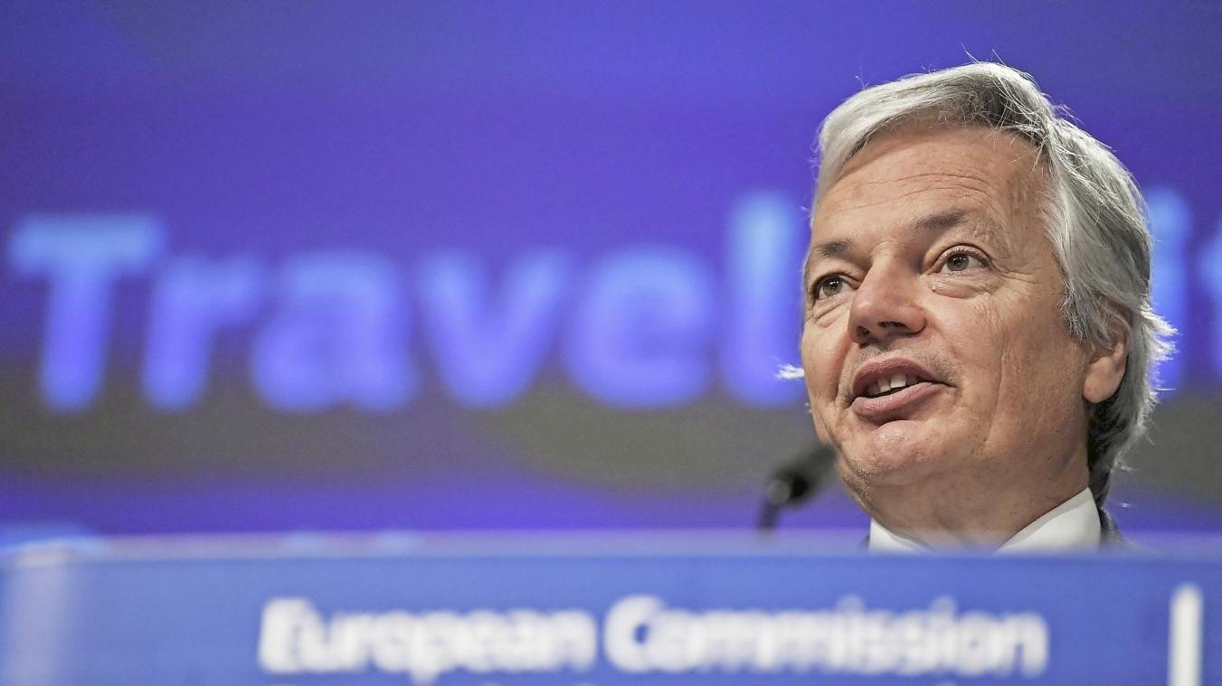 <p>EU-Kommissar Didier Reynders kritisiert das belgische Reiseverbot.</p>