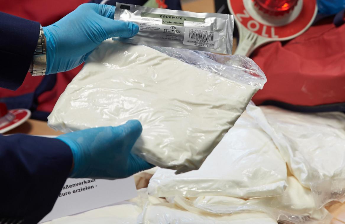 <p>In einer Kelmiser Wohnung entdeckten die Beamten einige Kilogramm Amphetamine.</p>