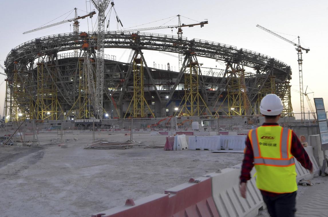 <p>Das Lusail-Stadion in Katar</p>