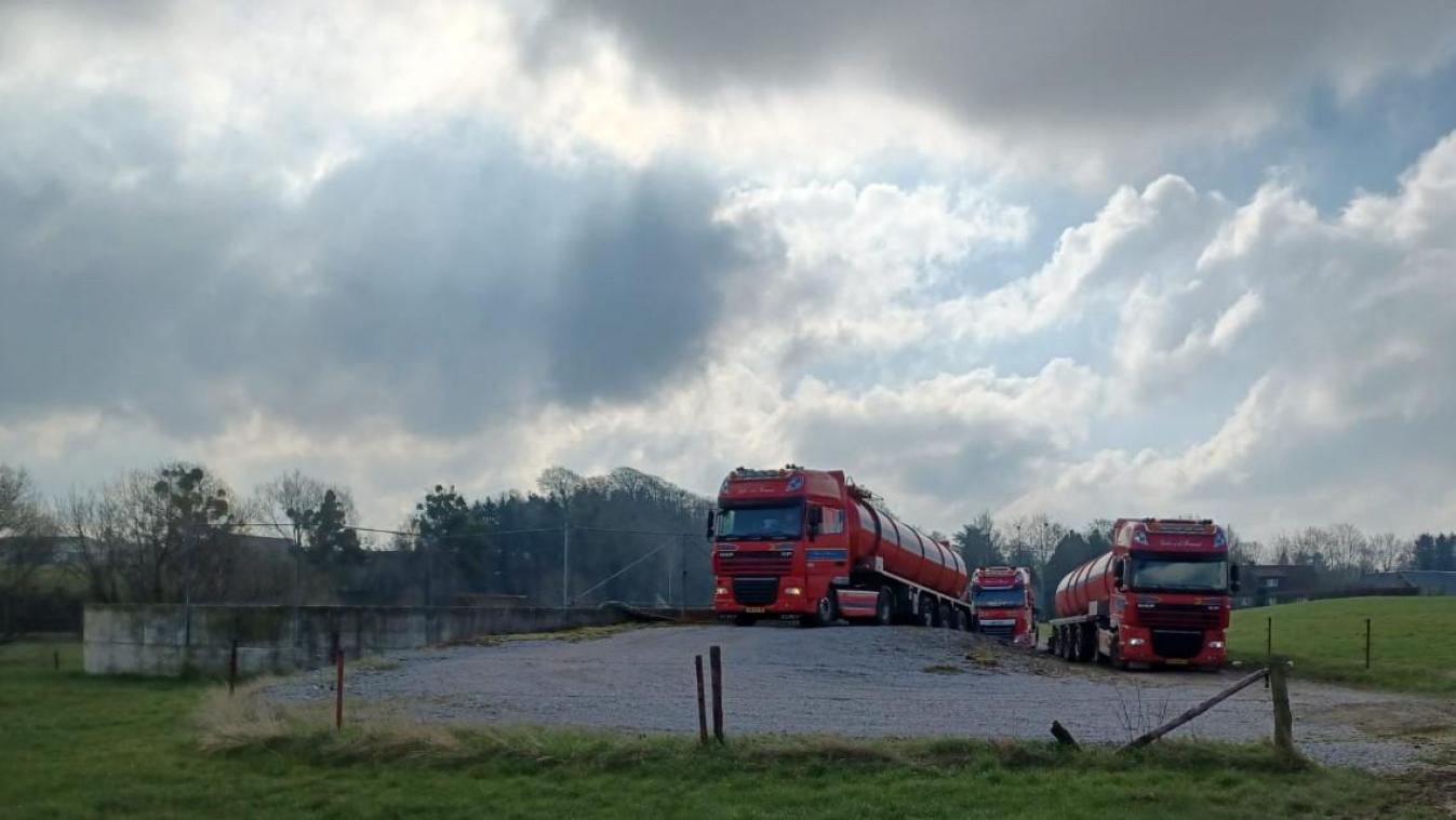 <p>Gülle-Transport in großem Stil: In Astenet luden Lkw aus den Niederlanden zuletzt regelmäßig ihre stinkende Fracht ab.</p>