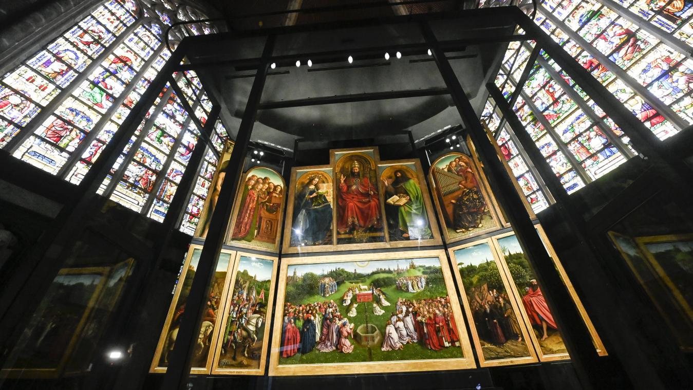 <p>Einflussreiches Meisterwerk: „Die Anbetung des Lamm Gottes“</p>