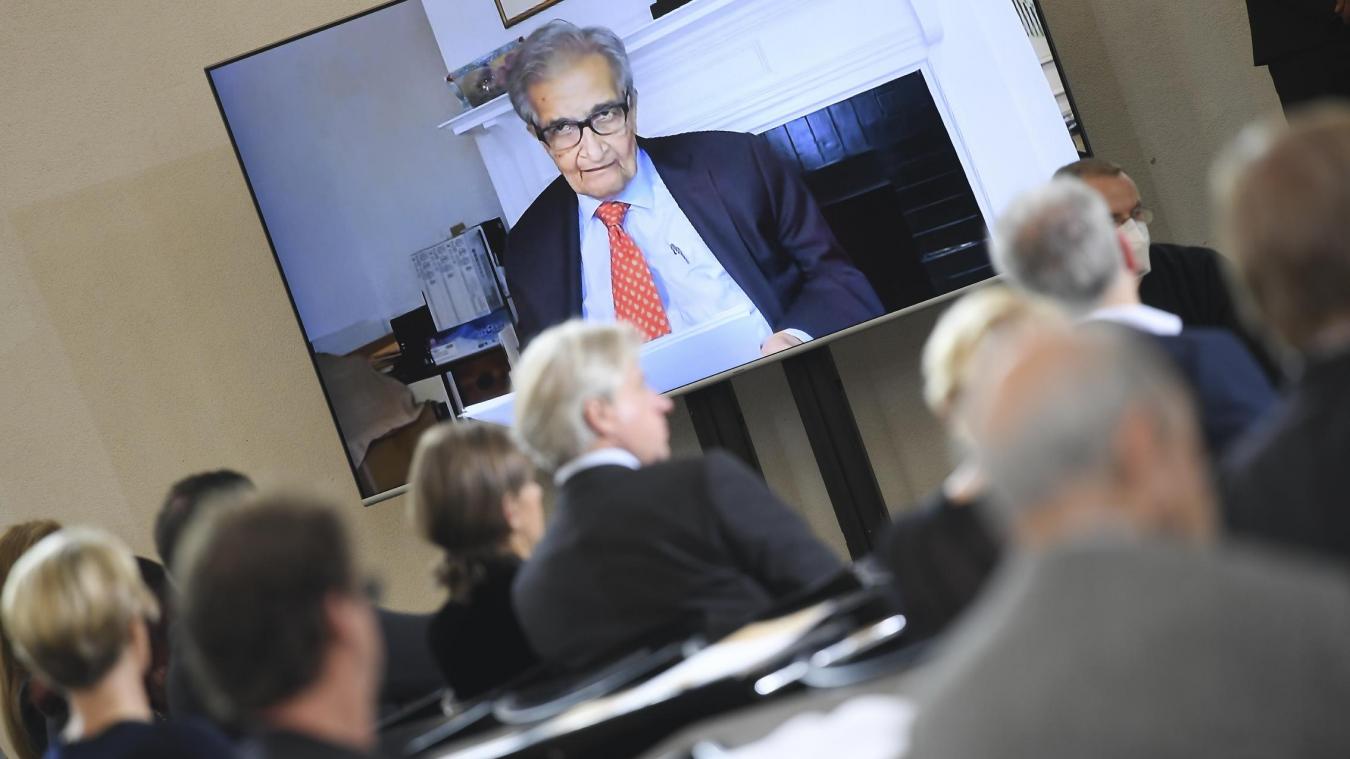 <p>Der indische Wirtschaftswissenschaftler Amartya Sen erhielt im vergangenen Jahr den Aachener Friedenspreis.</p>