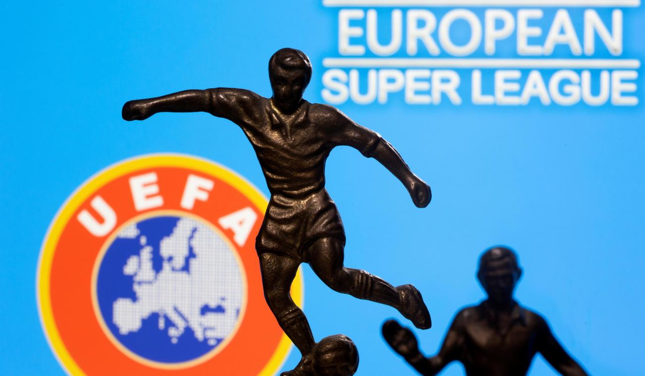 <p>Der Zoff geht weiter: UEFA-Chef Ceferin bekräftigt Ausschlussdrohung</p>
