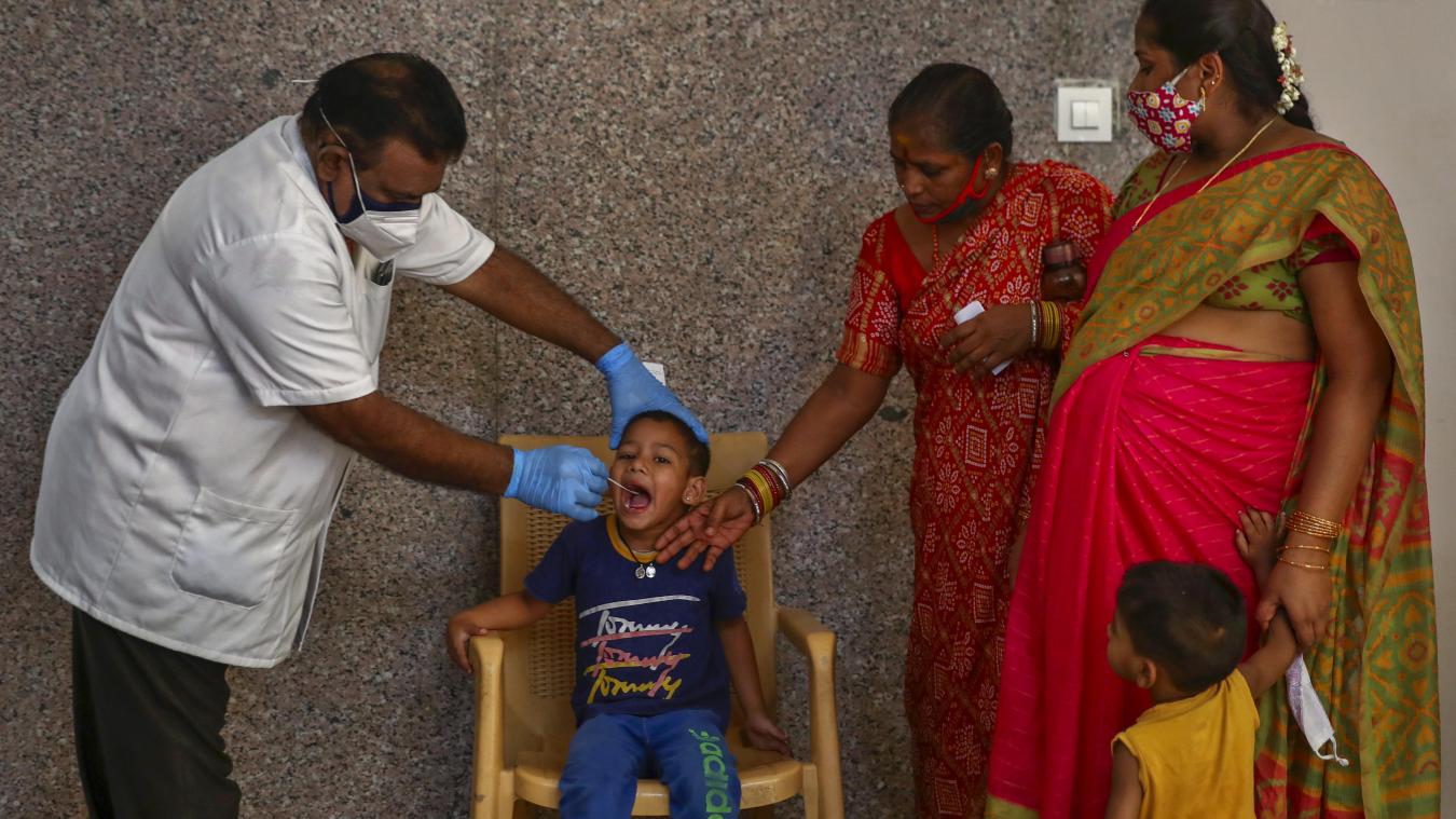 <p>Mehr als 386.000 neue Corona-Fälle in Indien - Impfstoff knapp</p>
