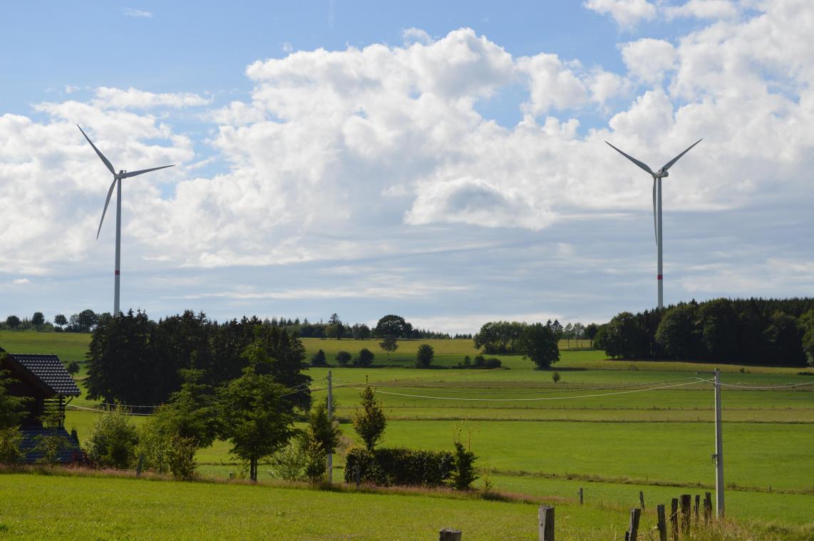 <p>Die Windfarm St.Vith AG plant den Bau von vier Windrädern auf der Emmelser Heide.</p>