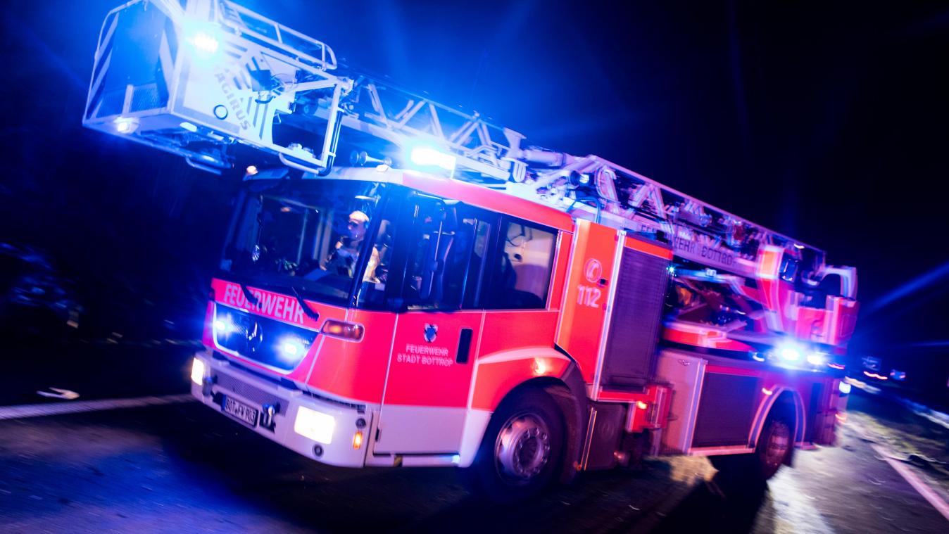 <p>Fünf Verletzte bei Brand in Mehrfamilienhaus in Stolberg</p>
