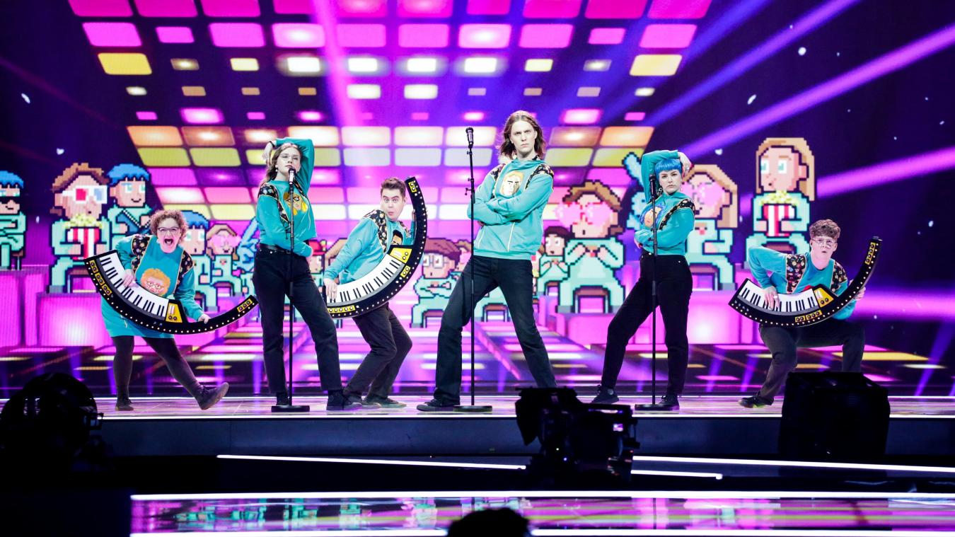 <p>Die Band Dadi Freyr og Gagnamagnid aus Island: Nach einem Corona-Fall wird Island nicht mehr live beim Eurovision Song Contest in Rotterdam auftreten.</p>