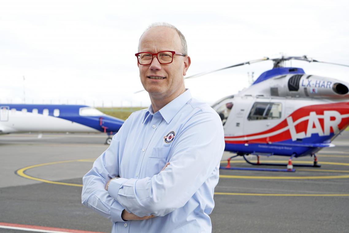 <p>Frank Halmes hat Anfang Mai die Geschäftsführung der „Luxembourg Air Rescue“ übernommen.</p>