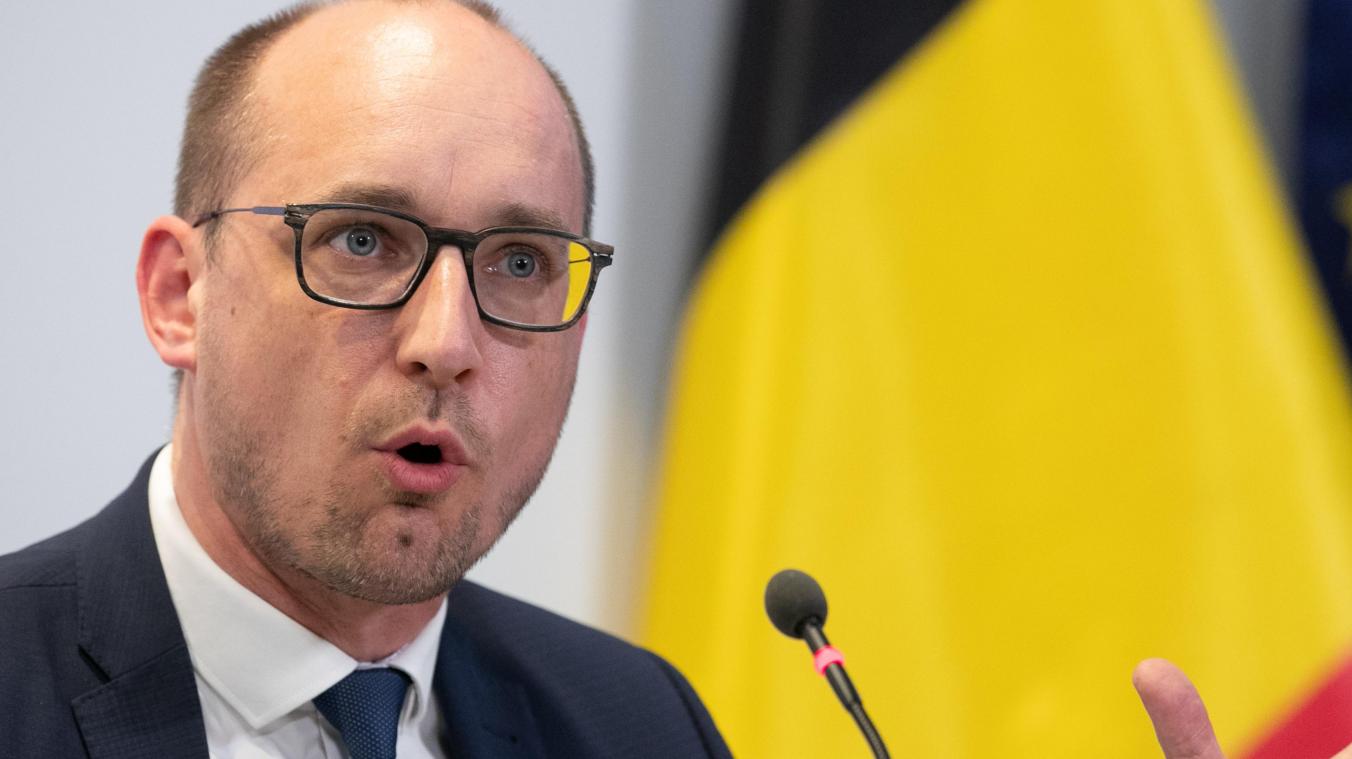 <p>Finanzminister Vincent Van Peteghem</p>