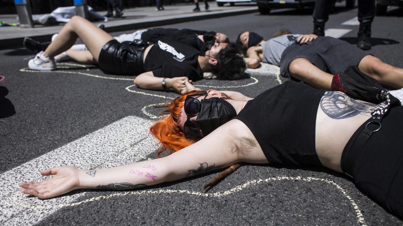 <p>Aktivisten fordern in Madrid, „Ökozid“ zu einem Verbrechen zu machen. Jetzt positioniert sich auch das wallonische Parlament.</p>