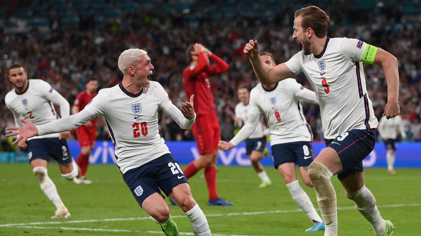 <p>Kane trifft in der Verlängerung: England erstmals im EM-Finale</p>
