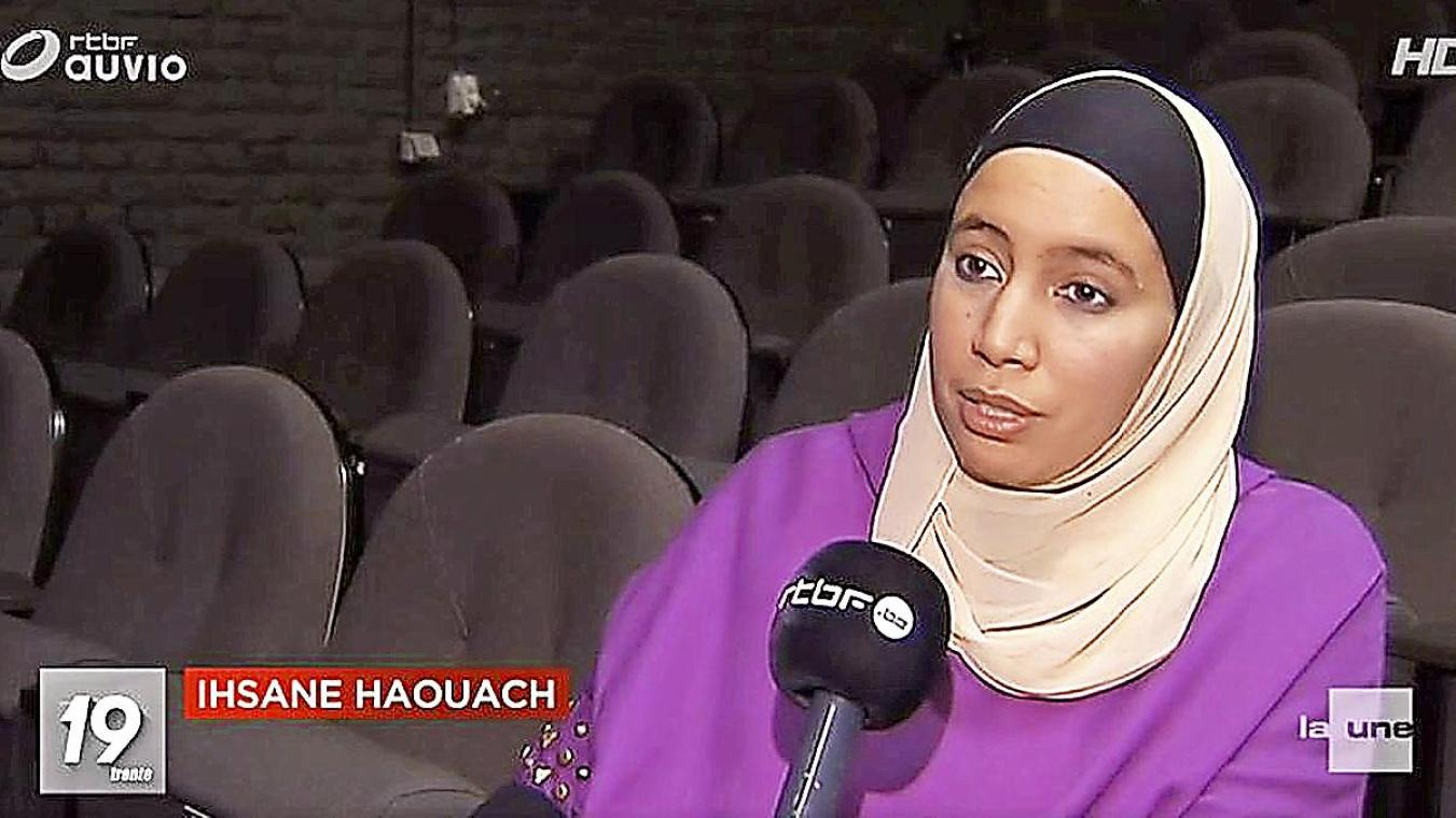 <p>Screenshot der RTBF-Abendnachrichten: Ihsane Haouach</p>