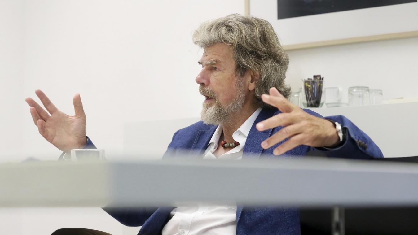 <p>Bergsteiger Reinhold Messner</p>