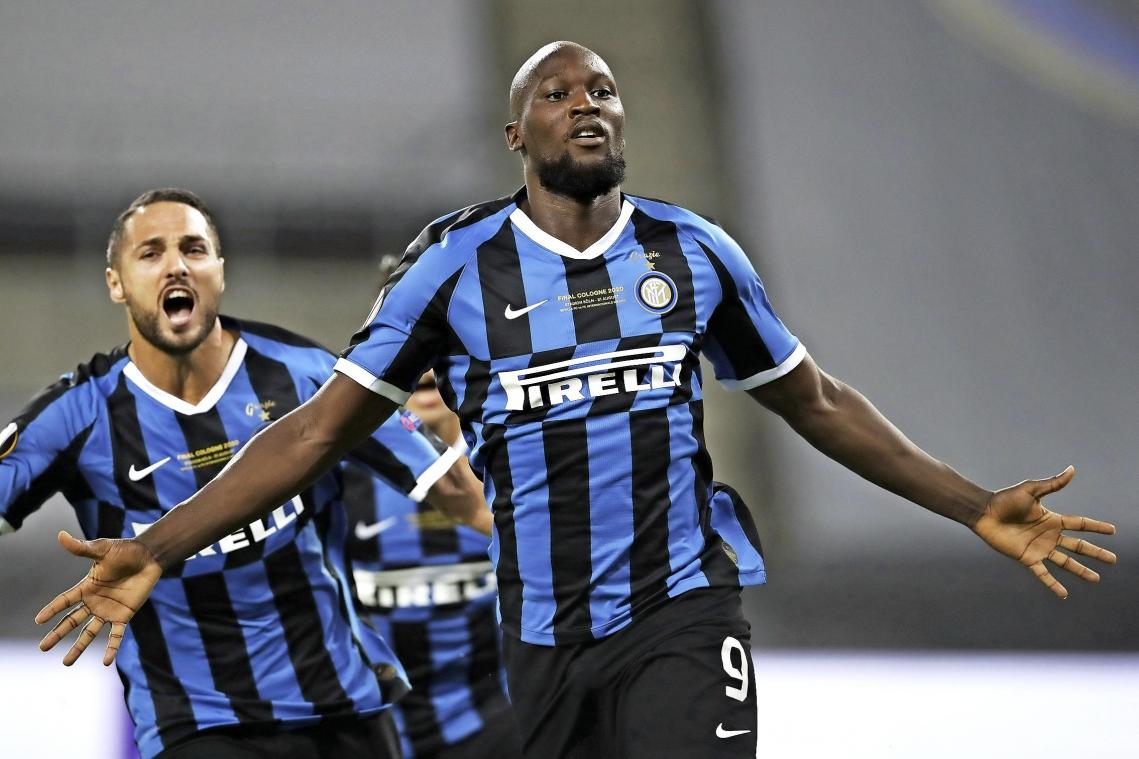 <p>Ein Bild, das bald der Vergangenheit angehören könnte: Romelu Lukaku im Trikot von Inter Mailand.</p>