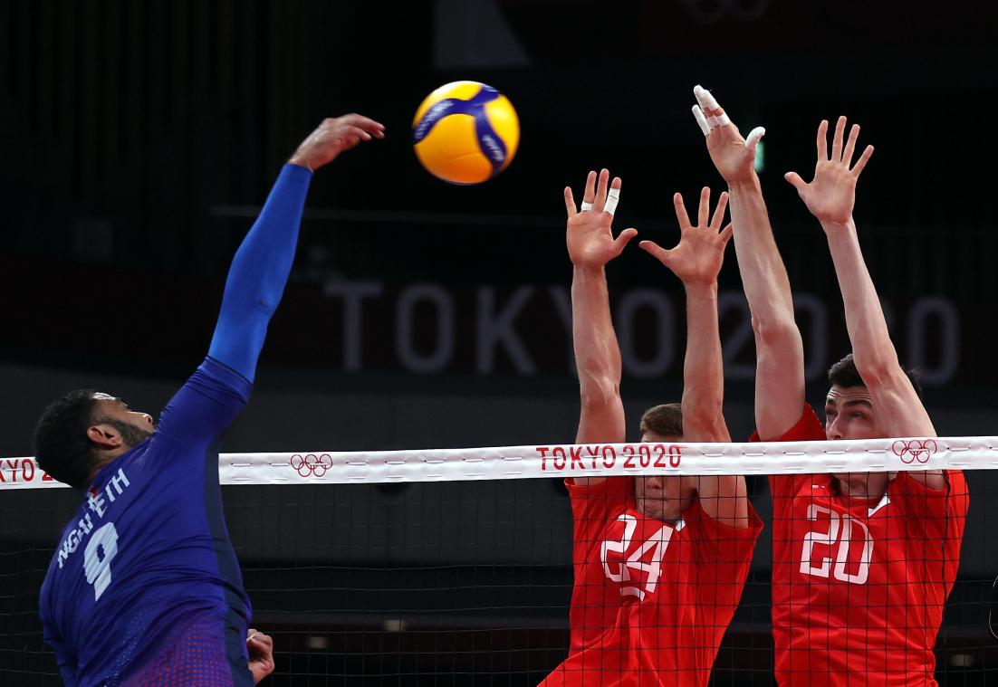 <p>Earvin Ngapeth führte Frankreichs Volleyballer zu Olympia-Gold.</p>