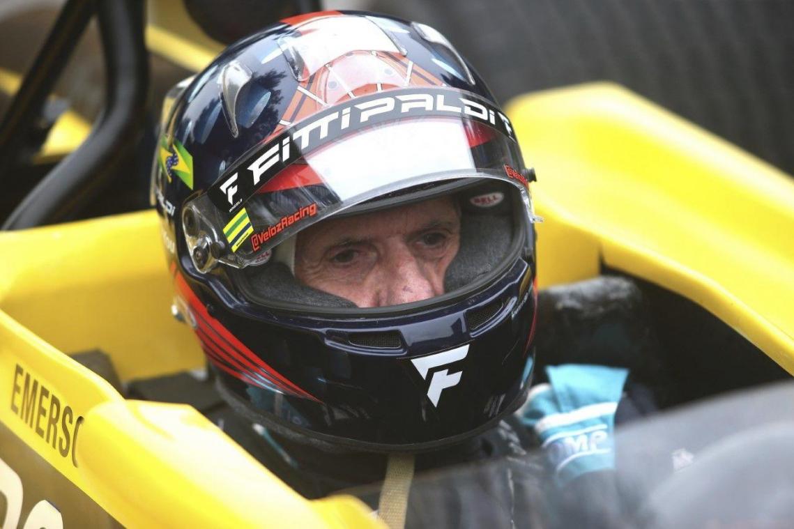 <p>Emerson Fittipaldi im Fahrerlager in Spa-Francorchamps.</p>