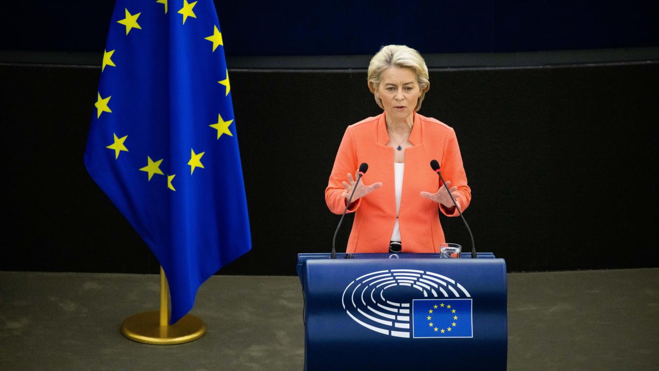 <p>EU-Kommissionspräsidentin Ursula von der Leyen</p>