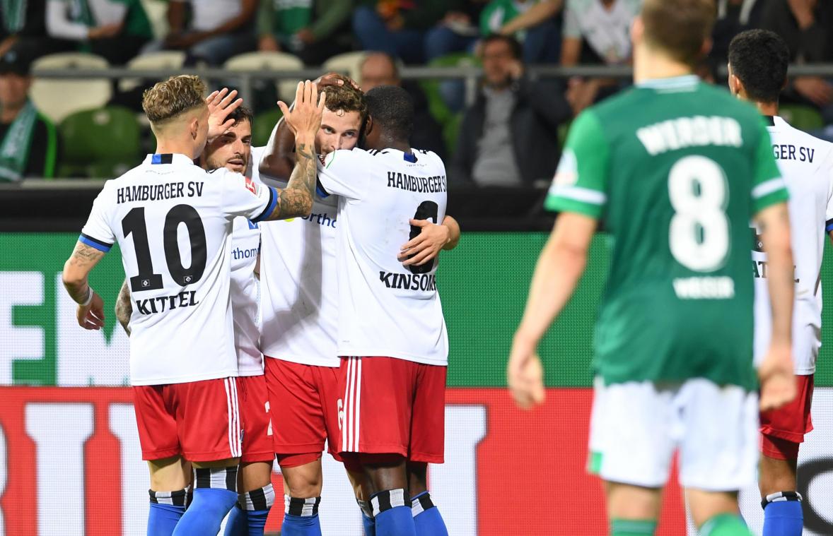 <p>Turbulentes Nordderby: HSV gewinnt und zieht an Werder vorbei</p>
