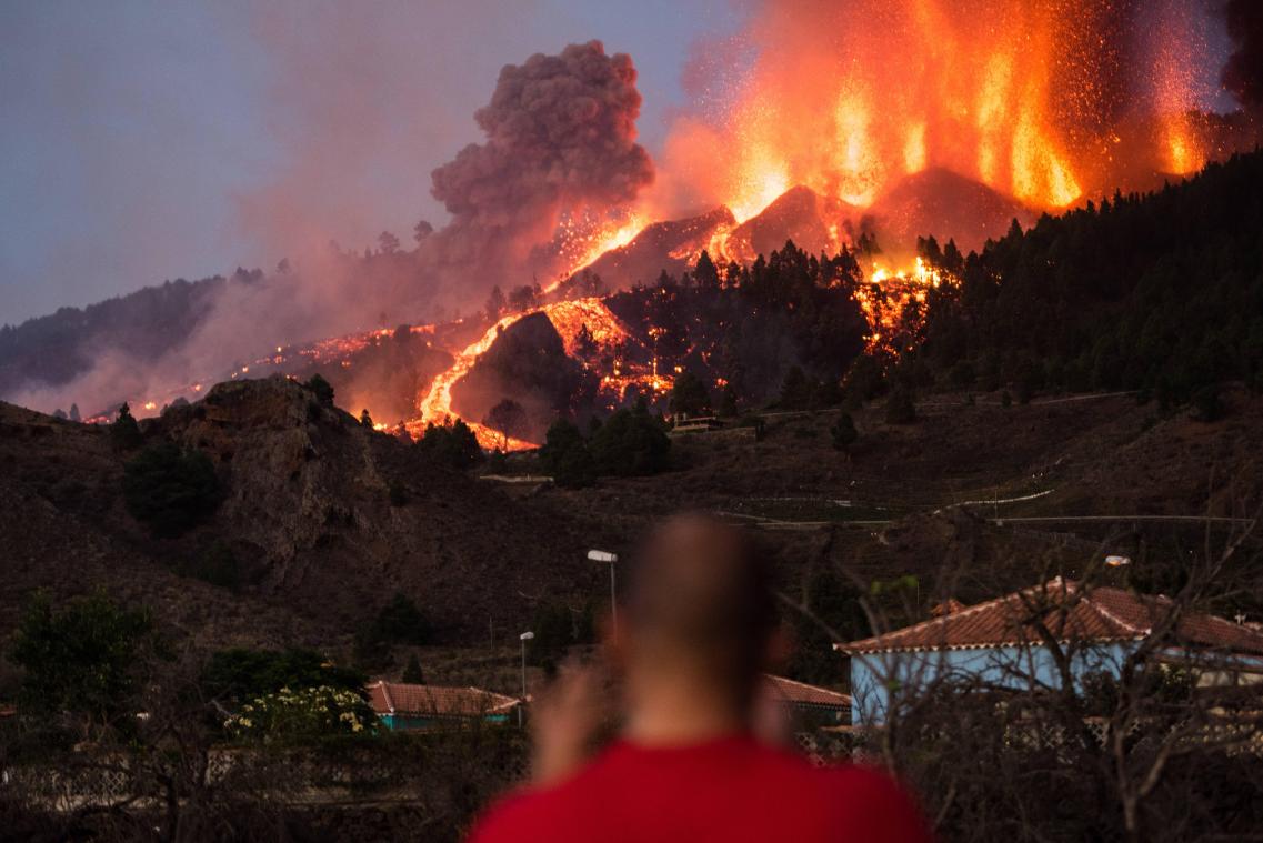 <p>Die Bilder vom Vulkanausbruch auf der Insel La Palma sind beeindruckend.</p>