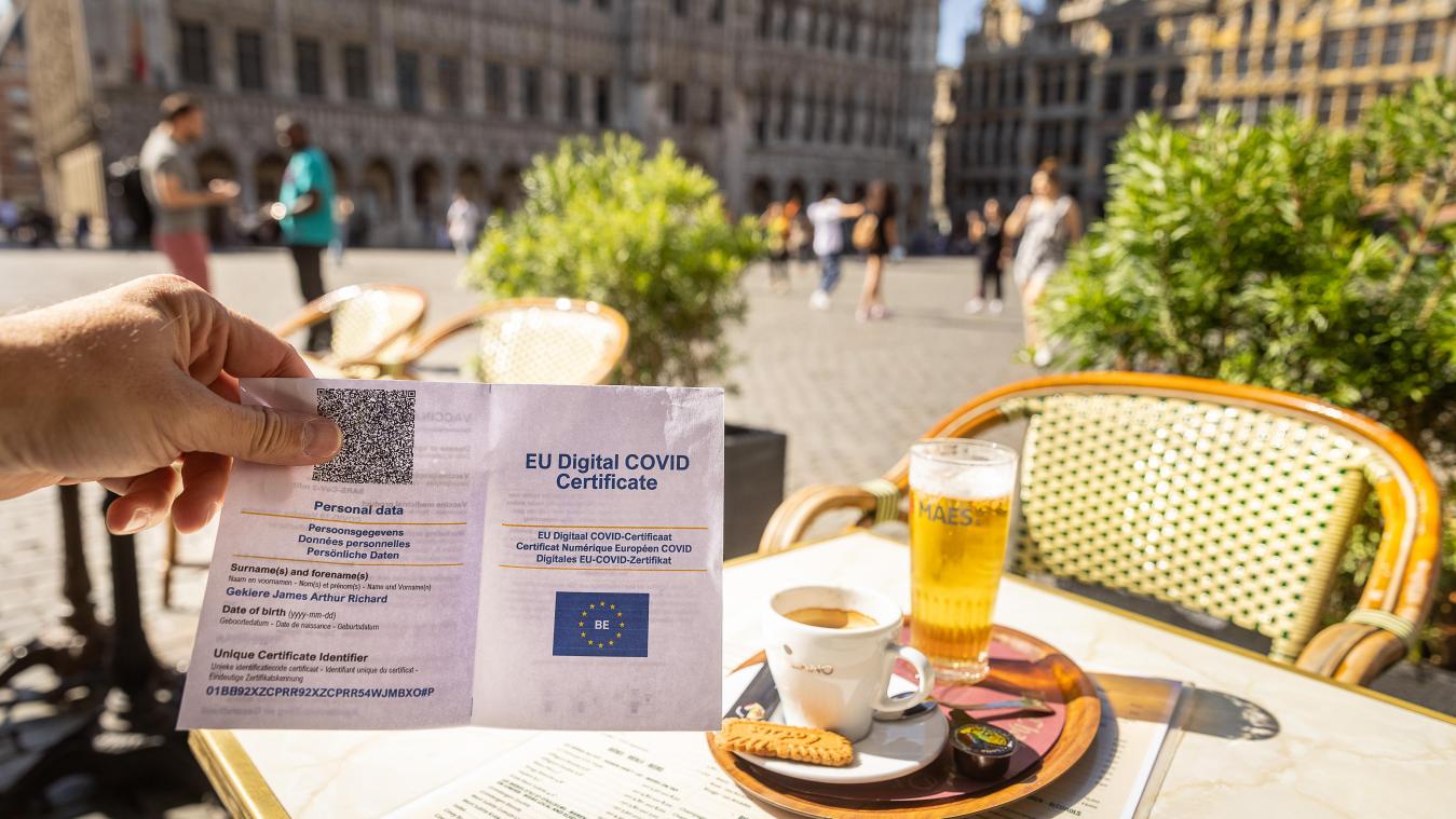 <p>Coronapass-Pflicht in Brüsseler Cafés und Restaurants: Noch nicht für den 1. Oktober?</p>