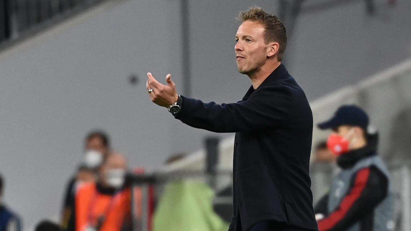 <p>Münchens Trainer Julian Nagelsmann hat sich zu Wort gemeldet.</p>