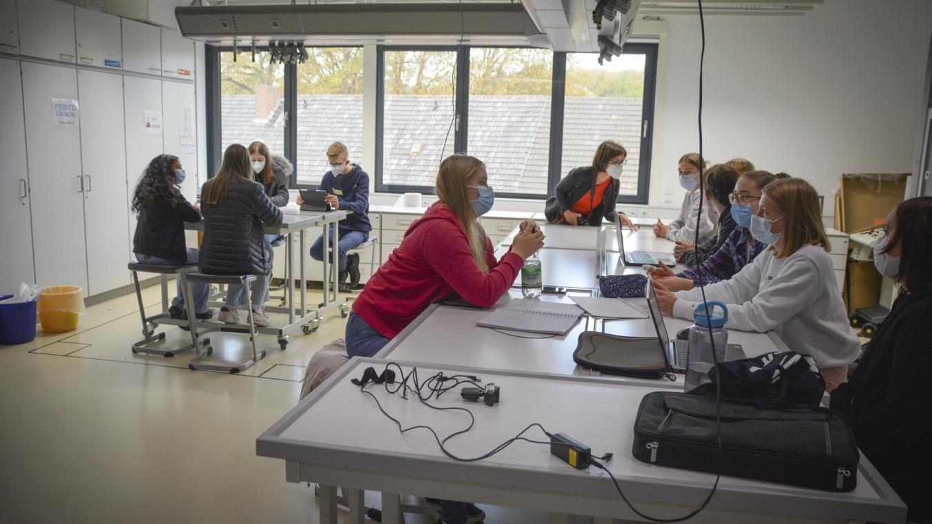 <p>Das Science College Overbach wird seit 2017 als außerschulischer Lernort von DG-Schulen genutzt.</p>