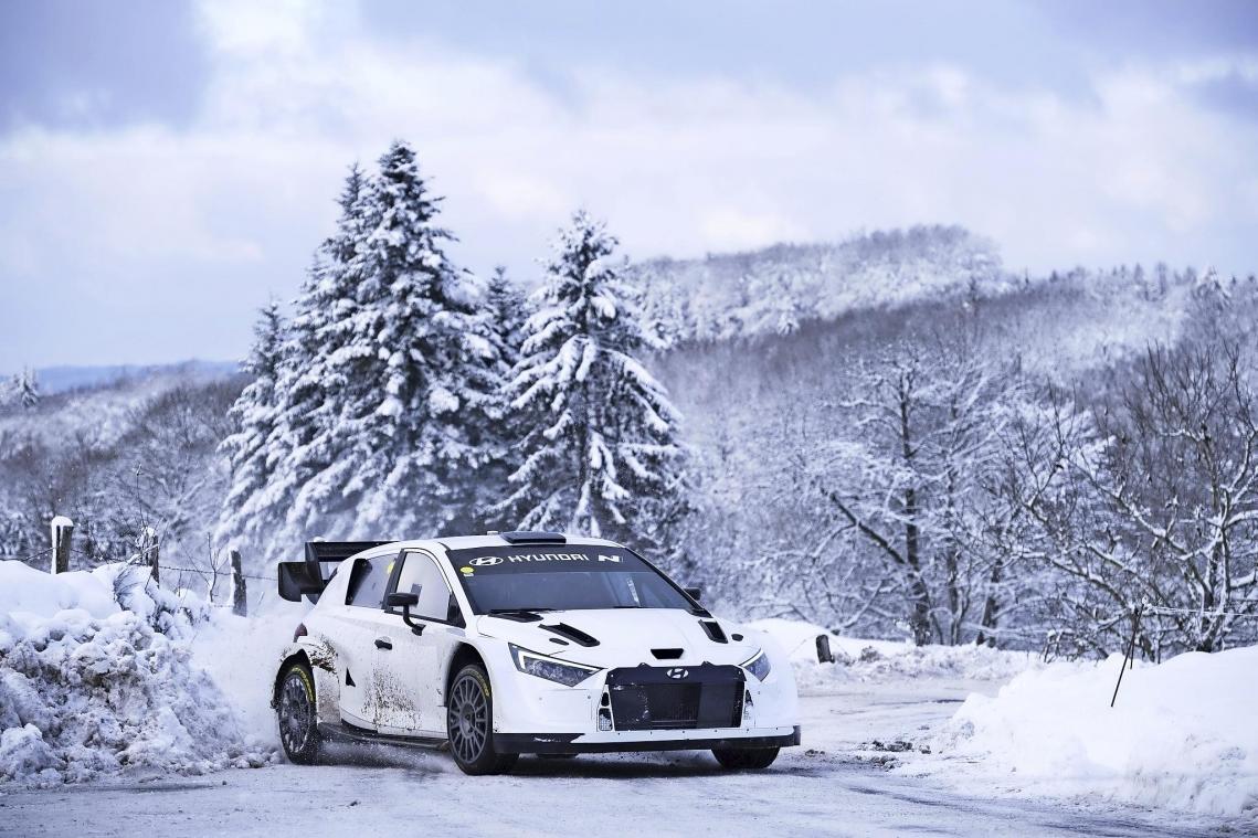 <p>Am kommenden Wochenende wird Thierry Neuville den Hyundai i20 N Rallye1-Hybrid mit Blick auf die Rallye Monte Carlo testen.</p>