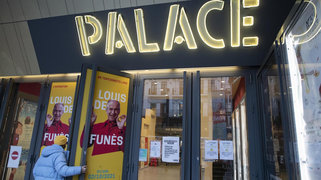 <p>Das „Palace“ in Brüssel gehört zu den Kinos, die gegen den Beschluss des Konzertierungsausschusses Widerstand leisteten und geöffnet blieben.</p>