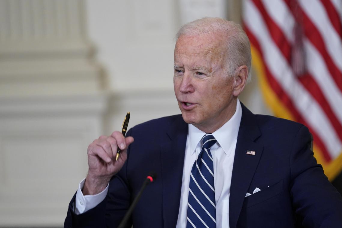 <p>Scheint kein Problem mit einer Ausweitung des Konfliktes mit Russland zu haben: US-Präsident Joe Biden.</p>