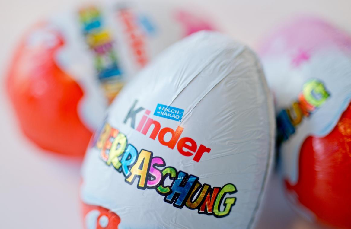 <p>Salmonellen in „Kinder“-Schokolade: Betroffene können sich über Online-Plattform melden</p>
