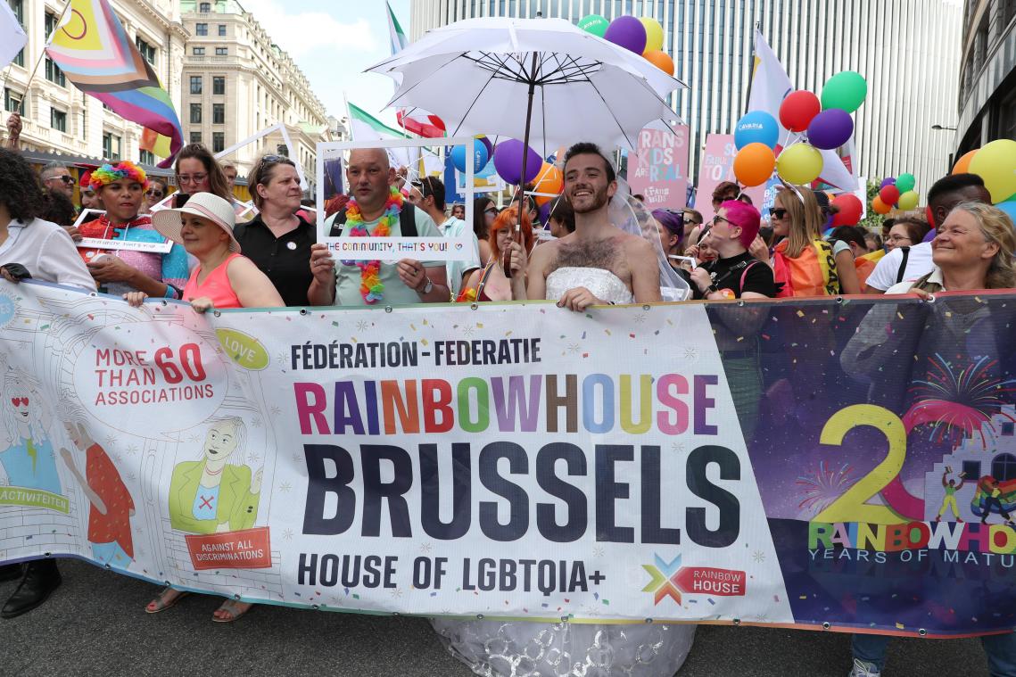 <p>Die „Belgian Pride“ hat am Samstag eltiche Menschen in ihren Bann gezogen.</p>
