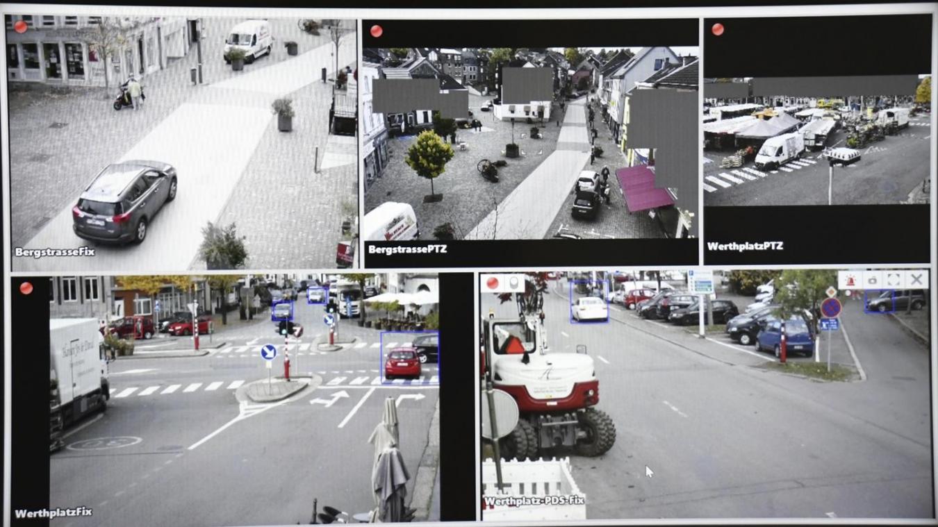 <p>Die vier jungen Männern waren unter anderem durch Bilder der Überwachungskameras in der Eupener Innenstadt überführt worden.</p>