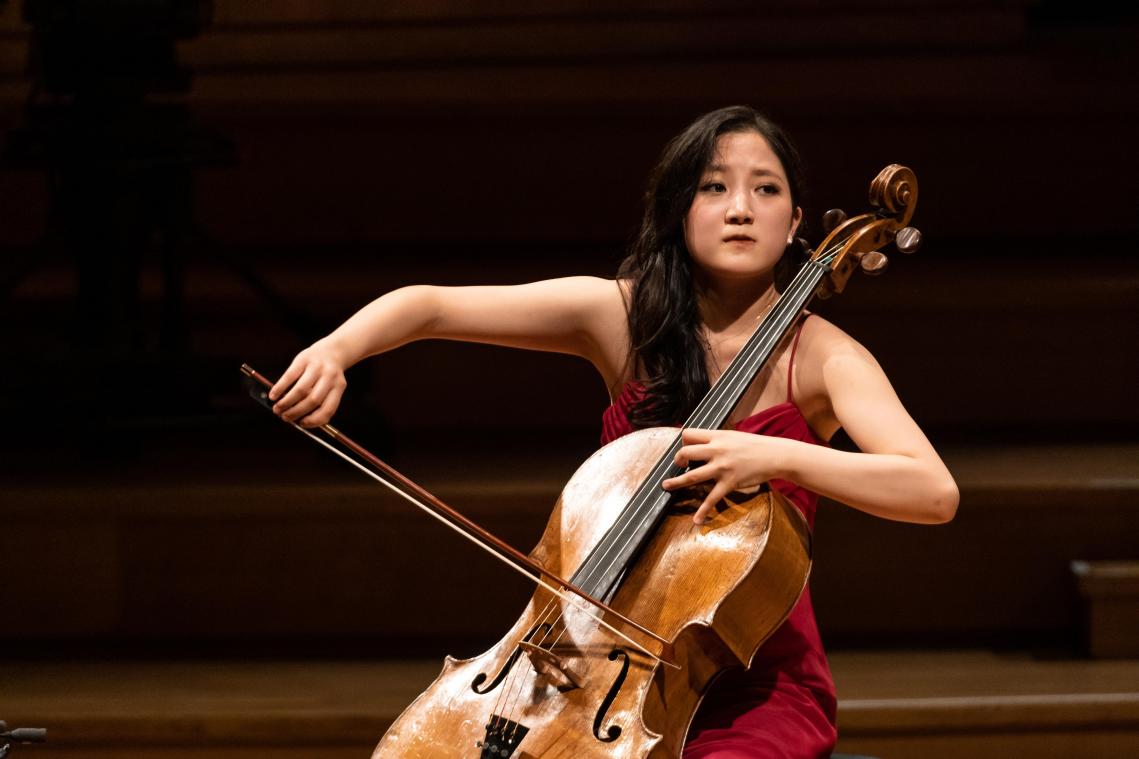 <p>Die 24-jährige koreanische Cellistin Hayoung Choi kommt nach Eupen.</p>