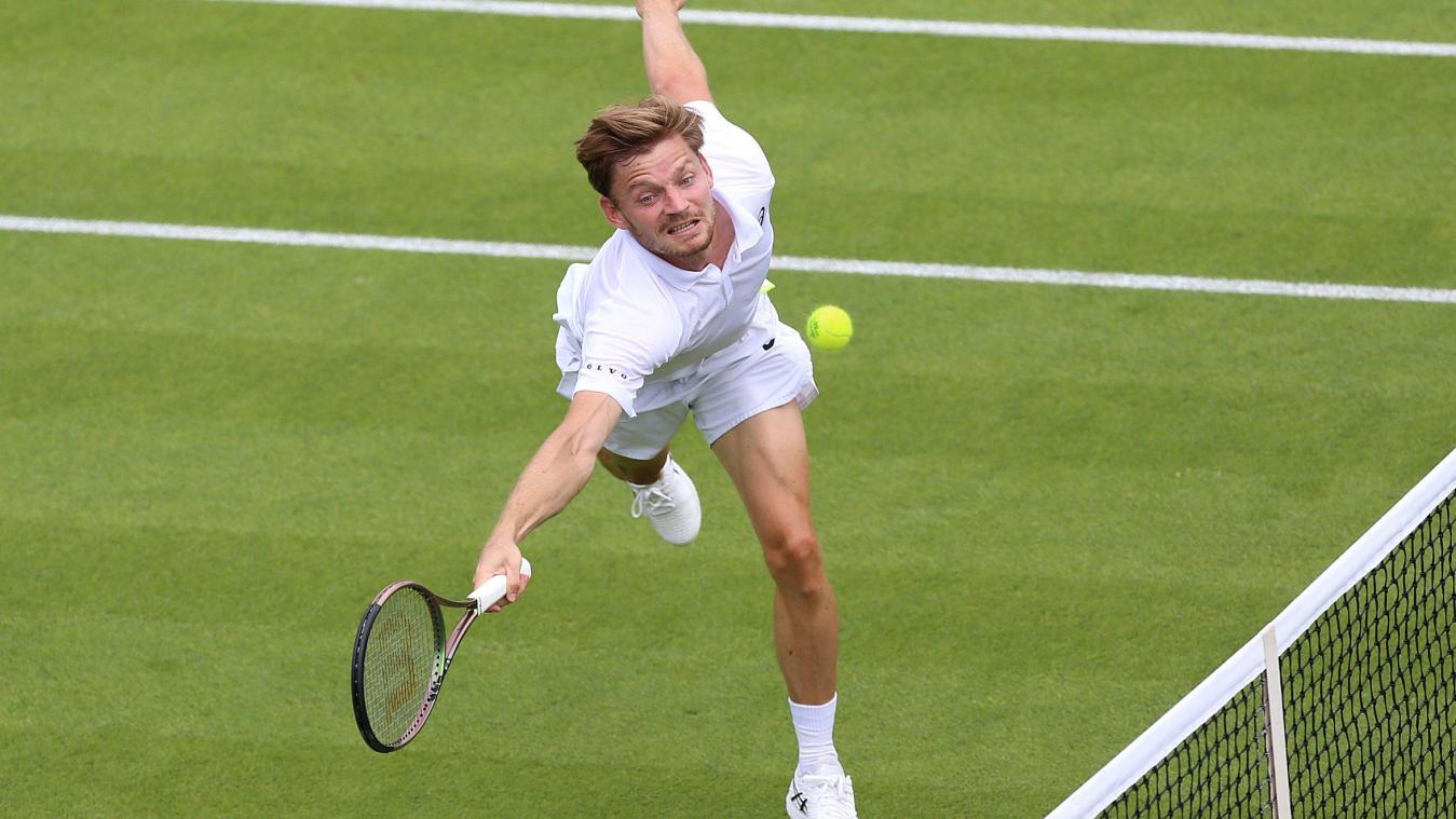 <p>David Goffin hat es am Mittwoch eilig und steht nach nur 1:40 Stunden in Wimbledon in Runde drei.</p>