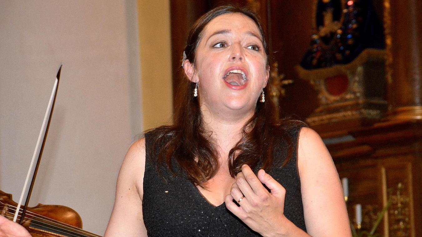 <p>Beim Gastspiel in Stavelot riss Sophie Junker als „local hero“ das Publikum mit ihrer herausragenden Händel-Interpretation förmlich von den Kirchenbänken. Ehe sie ab September eine zweite Mutterschaftspause einlegen wird.</p>